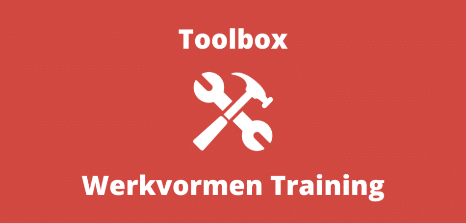 Toolbox Werkvormen Training